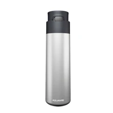 Бутылка-термос умная Aquame 2.0, серебристая фото