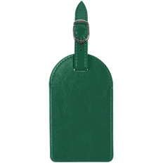 Бирка багажная Nebraska, зеленая фото