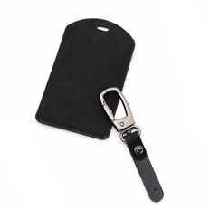 Бирка багажная TagOn, черная фото