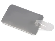 Бирка багажная Voyage 2.0, серая фото