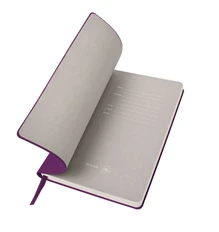 Бизнес-блокнот в клетку thINKme Biggy B5, 256 стр., фиолетовый фото