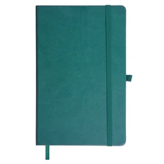 Бизнес-блокнот в линейку на резинке thINKme Justy А5, 256 стр., морская волна фото