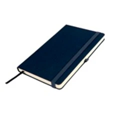 Бизнес блокнот в линейку thINKme OXI A5, твердая обложка, темно-синий фото