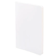 Бизнес-блокнот thINKme Funsky Snow, белый / синий фото