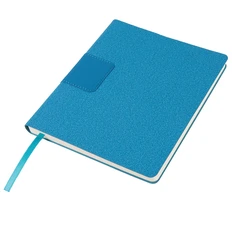 Бизнес блокнот в линейку thINKme Tweedi А5-, 256 стр., лазурный фото