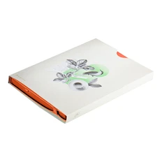 Бизнес-блокнот в точку Thinkme Rily, А5, оранжевый фото