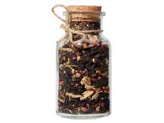 Чай черный с соком имбиря, апельсином и малиной, мини фото