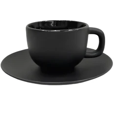 Чайная пара Frozen, черная фото