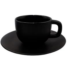 Чайная пара Frozen, черная фото