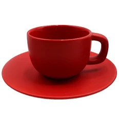 Чайная пара Frozen, красная фото