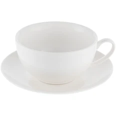 Чайная пара Molti Mansion, ver.2, большая, белая фото