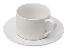 Чайная пара прямой формы Phyto 2.0, белая фото