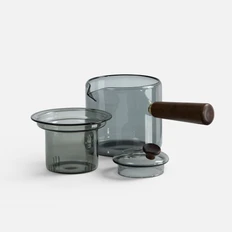 Чайник Molti Hazy, прозрачный фото