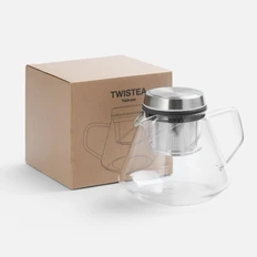 Чайник TwisTea, прозрачный фото