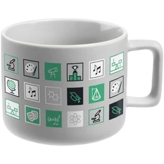 Чашка Industry, наука, серая фото