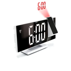 Часы-метеостанция Omix, белые фото