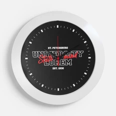 Часы настенные Vivid Large, белые фото