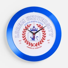 Часы настенные Vivid Large, синие фото