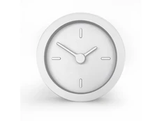 Часы настольные Bronco Sparky XXS, серебристые фото