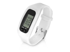 Часы с шагомером Ridley, белые фото