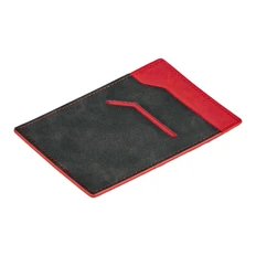 Чехол для автодокументов Luma, черный / красный фото