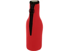 Чехол для бутылок из переработанного неопрена Fris, красный фото