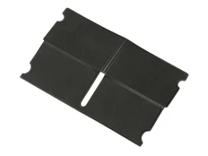 Чехол для гигиенической маски из искусственной кожи, серый фото