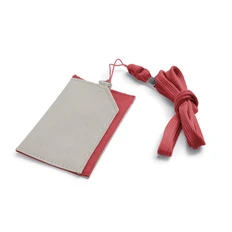 Чехол для карты с ланьярдом, красный фото