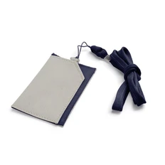 Чехол для карты с ланьярдом, темно-синий фото