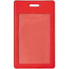 Чехол для пропуска Hit, красный фото