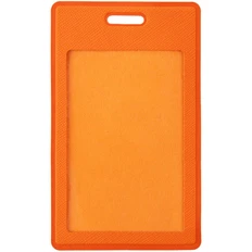 Чехол для пропуска Hit, оранжевый фото