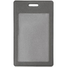 Чехол для пропуска Hit, серый фото