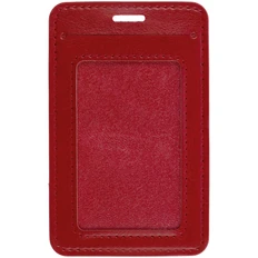Чехол для пропуска Nebraska, красный фото