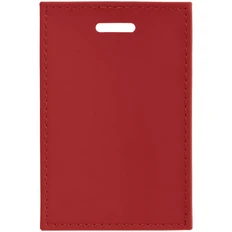 Чехол для пропуска Shall, красный фото