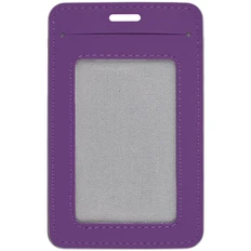 Чехол для пропуска Shall Simple, фиолетовый фото