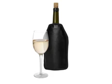 Чехол охлаждающий для бутылки вина Fabrizio, черный фото