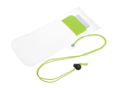 Чехол влагостойкий Repel, прозрачный / зеленый фото