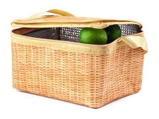 Cумка-холодильник Kikkerland Сompact, бежевая фото