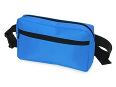 Сумка на пояс на молнии Flossy, голубая фото