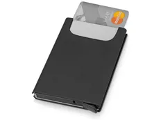 Держатель для карт Verlass c RFID защитой, черный, серый фото