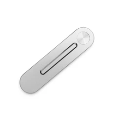 Держатель для мобильного телефона магнитный, серебристый фото