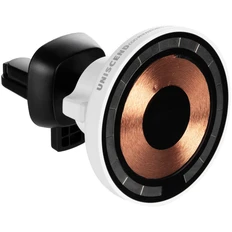 Держатель для смартфона с беспроводной зарядкой Uniscend Cooper Auto Wireless, белый фото