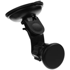 Держатель магнитный для смартфонов на присоске Winch, черный фото