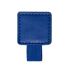 Держатель самоклеющийся для ручки, синий фото