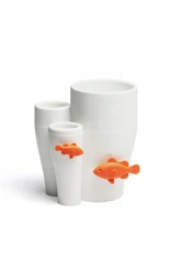 Держатель зубной щетки Qualy Coral, белый фото