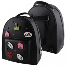 Детский силиконовый рюкзак, черный фото