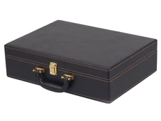 Дипломат подарочный, 42х31х11 см, коричневый фото