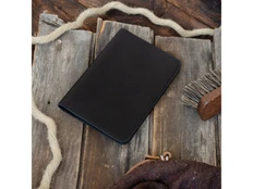 Докхолдер кожаный, черная фото