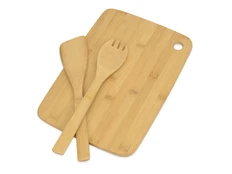 Доска разделочная с приборами Cooking House, бежевая фото