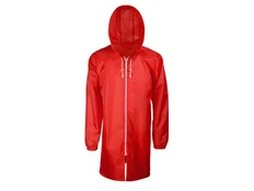 Дождевик на молнии с чехлом Sunny, красный / белый фото